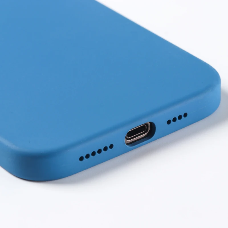 Original Liquid Silicone Phone Case For iPhone 14 13 Pro Max 14 Plus Magnetic Wireless Charging Drop Protect Cover