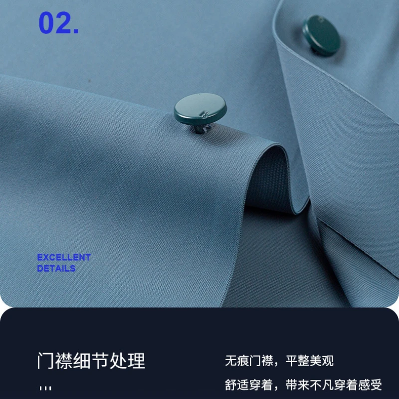 New seamless non-iron elastic high-end men's short-sleeved shirt four-way elastic business silky daily all-match men's shirt top