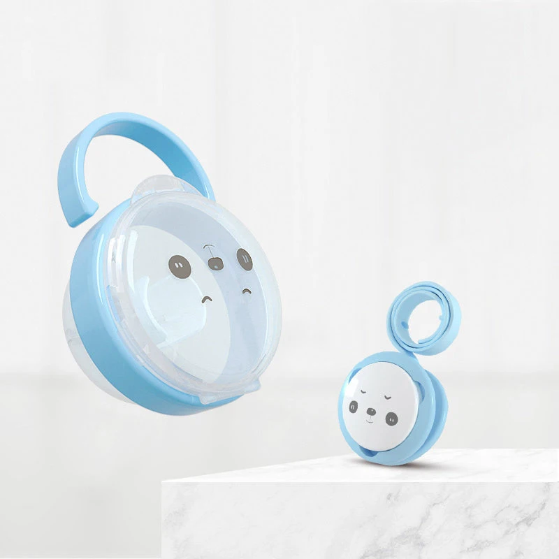 

Baby Pacifier Storage Box Infant Cartoon Soother Pacifier Chain Clip Box Child Dust Proof Nipple Container Case Baby Accessories