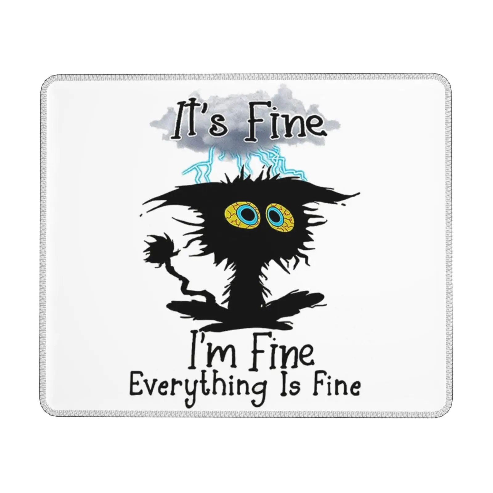 Забавный мультяшный животный принт милый игровой коврик для мыши геймерский