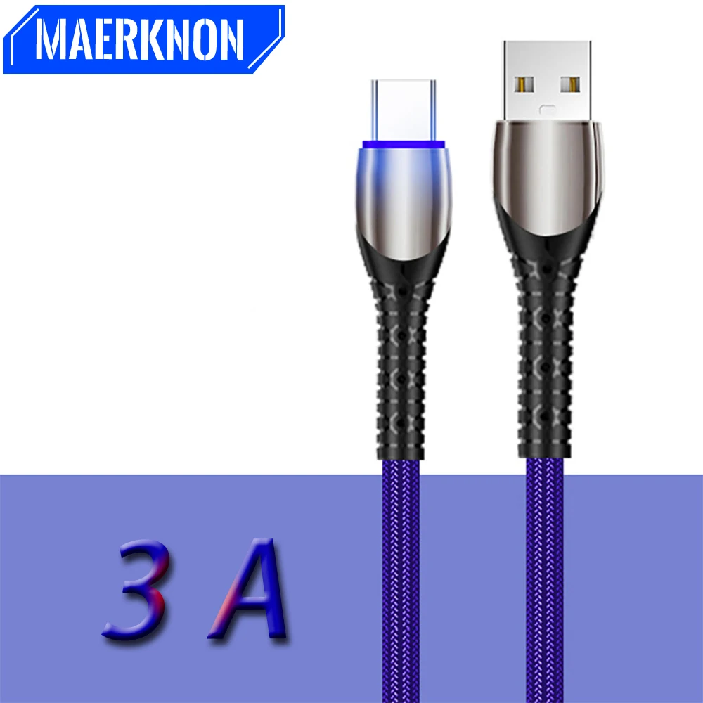 

Кабель с разъемом Type-C для быстрой зарядки 3,0, кабель для Xiaomi, Huawei, Redmi, Samsung S20, S9, S8, Android, шнур для быстрой зарядки