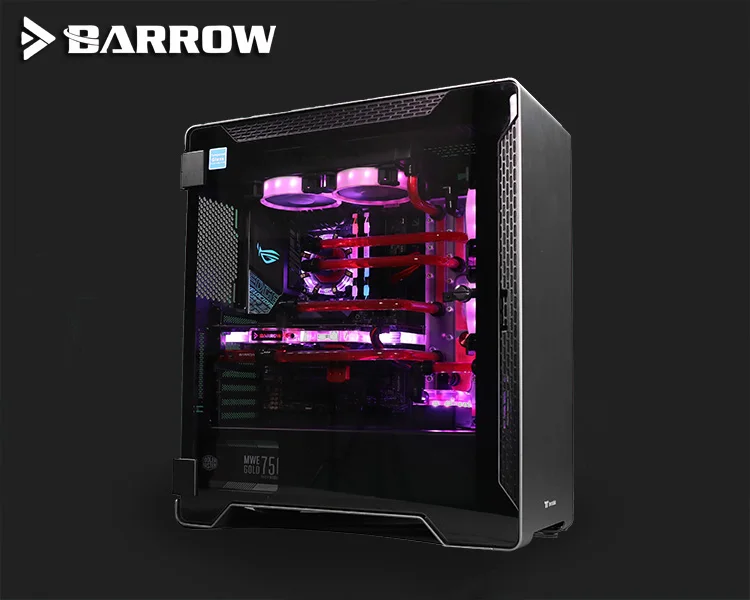 

Barrow Acrylic Board Water Channel Solution kit use for TT A500TG Computer Case / Kit for CPU and GPU Block / Instead reservoir