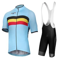 2022 summer team mens cycling jersey 9d bike shorts suit quick dry bicycle jersey