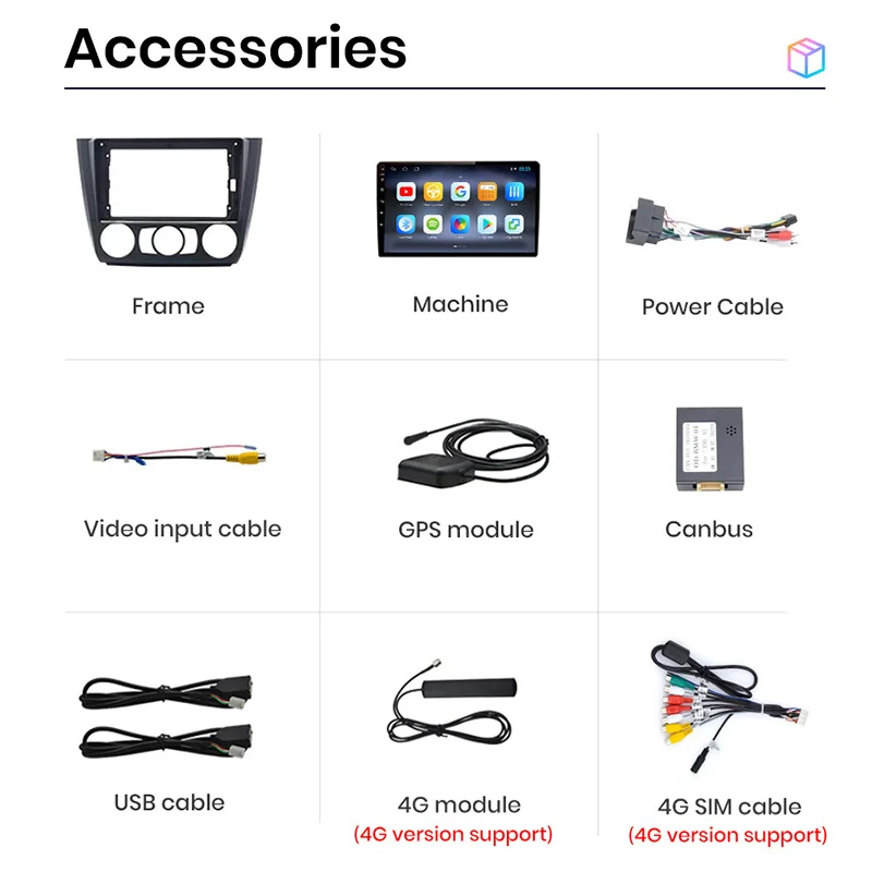 Awesafe PX9s для BMW 1 серии E81 E82 E87 E88 2004-2012 Android автомобильное радио CarPlay Auto GPS без 2 din 2din DVD.