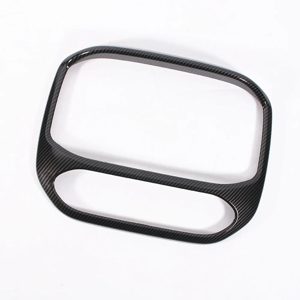 

Central Control Navigation Panel Cover Trim for Chevrolet Colorado GMC Canyon 2014-2022 Interior ABS Carbon Fiber