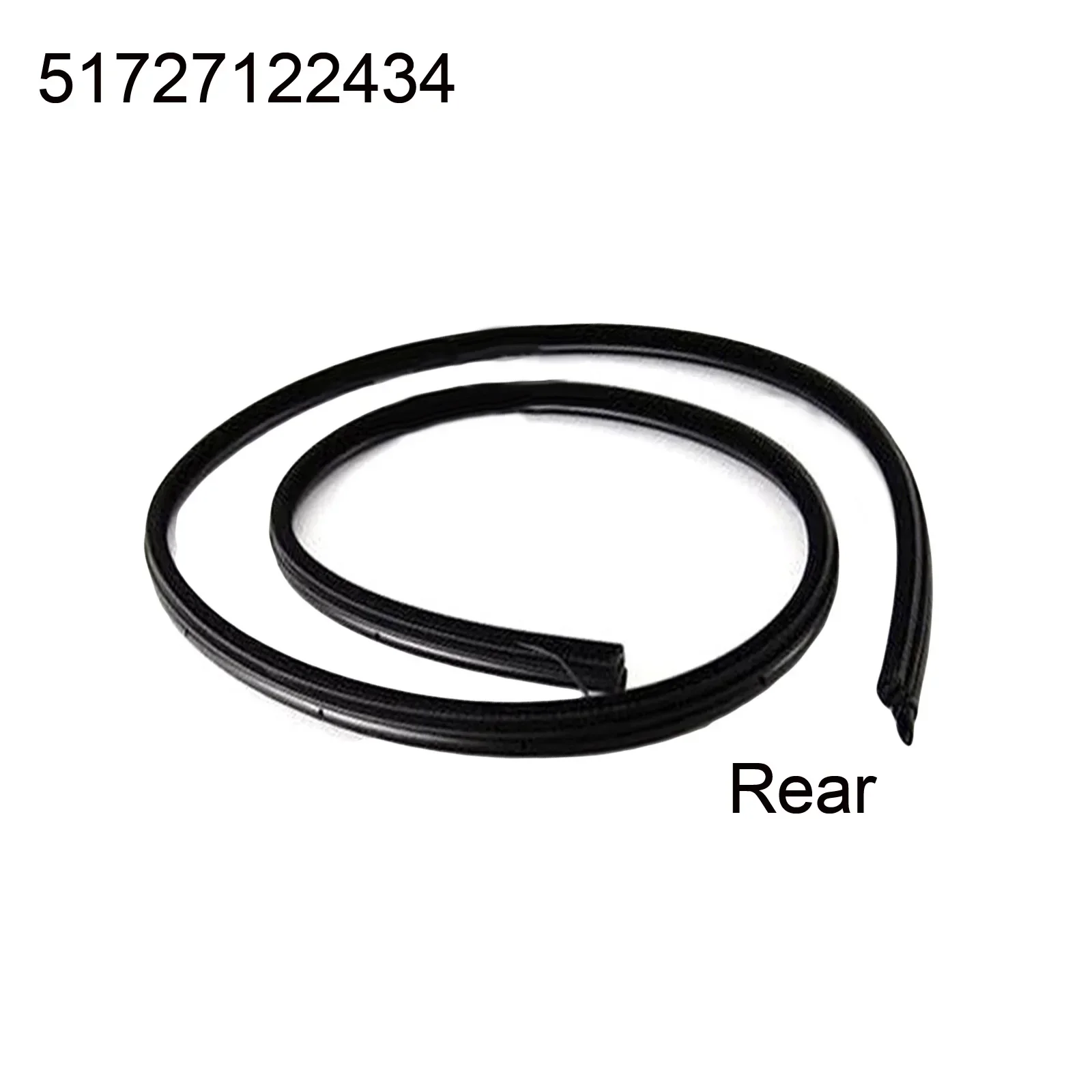 Аэродинамический дизайн защитной кромки задней двери идеально подходит для Bmw