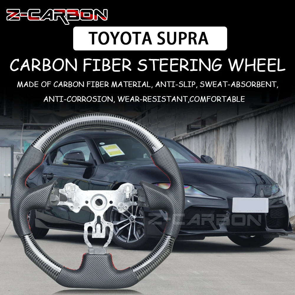 

Индивидуальное углеродное волокно рулевое колесо Volante Спортивное кожаное для Toyota MR2 CELICA RAV4 COROLLA SUPRA 98-02