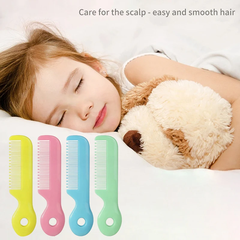 

Детская расческа для волос мягкая расческа для волос для новорожденных не повреждает кожу головы детские принадлежности для ухода за волосами абс круглая расческа массажер для зубов и головы