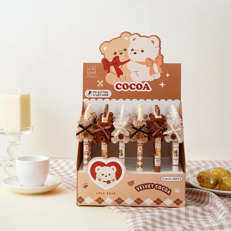 

Ручка гелевая с черными чернилами, 0,5 мм, 36 шт./партия