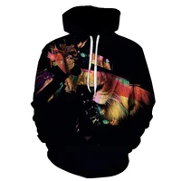 mens new fashion hoodie ferocious beast pattern cool new hoodie fast shipping plus size european size xxs 6xl