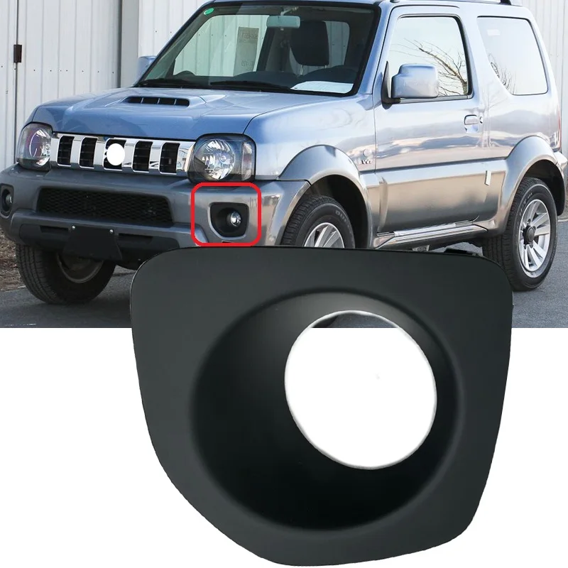 

Lofty Richy передний бампер, противотуманная задняя крышка для SUZUKI JIMNY 2007-2015, задняя крышка, противотуманная фара, отделка, рамка для украшения