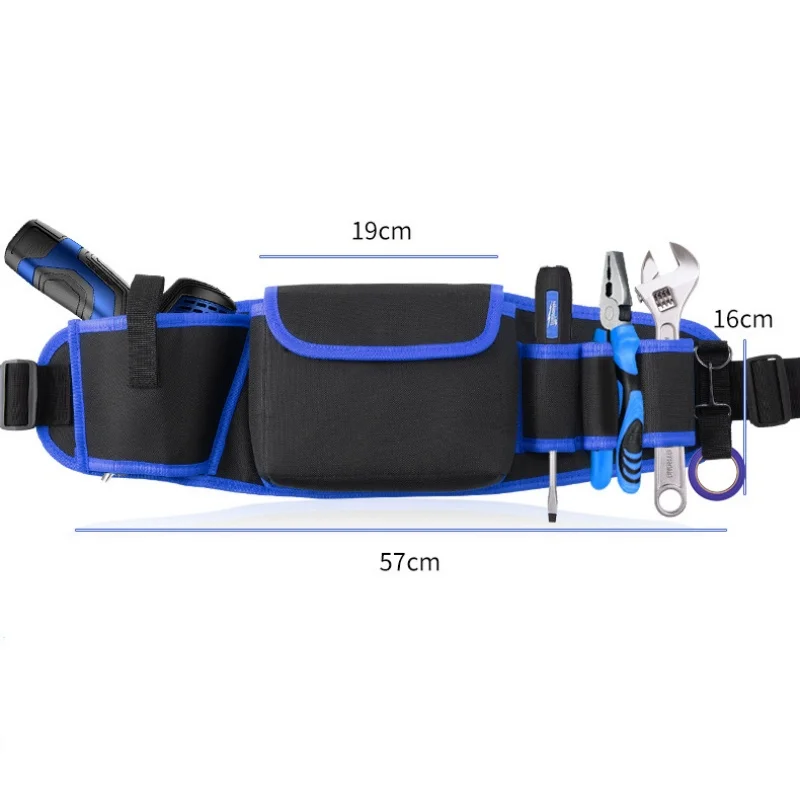 

Многофункциональная Сумка Для Инструментов Из Ткани Оксфорд С Утолщенным Карманом Для Электрических Инструментов