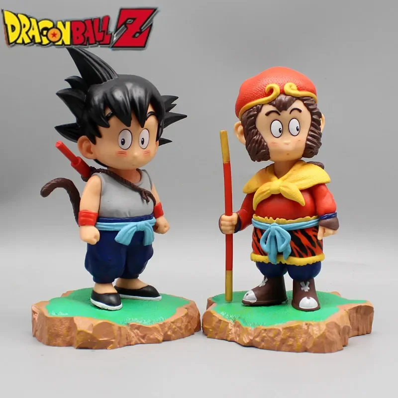 

New 16cm Dragon Ball Anime Figures Son Goku Glance Back Doubt Gk Tiger Suit Action Figure Pvc Model Toys Doll Collectible Gifts
