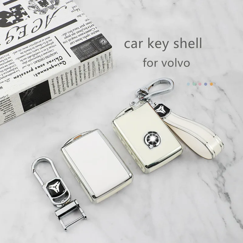 Colorful Tpu Car Key Case Cover Shell Fob for Volvo XC40 XC60 S90 XC90 V90 T5 T6 T8 Auto Accessories