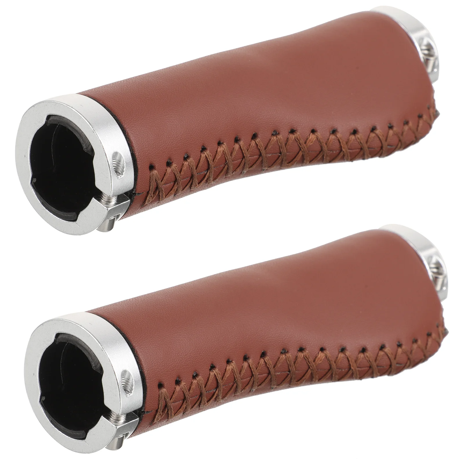 

2 Pcs Bike Handle Protectors Cycling Grips Cover Accessories Aluminum Alloy Handlebar Mountain Bicycle Outdoor