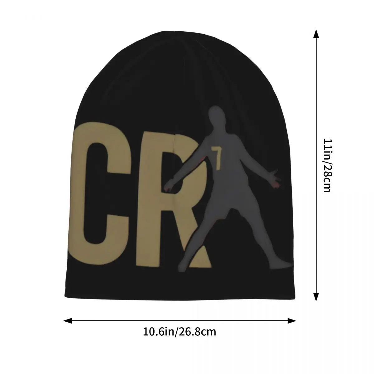 CR7 праздничные шапки Skullies футбольная легенда осень-зима мужская и женская