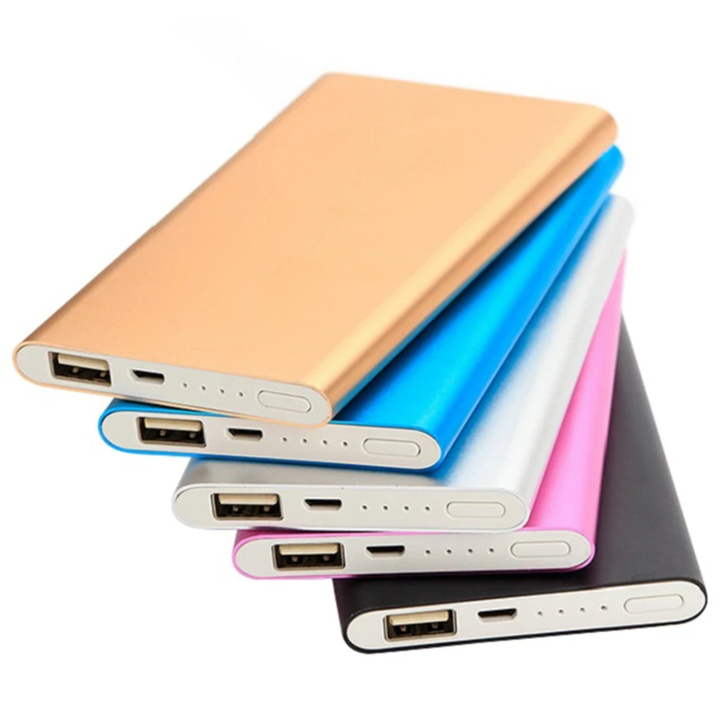 Универсальное ультратонкое портативное зарядное устройство карманное