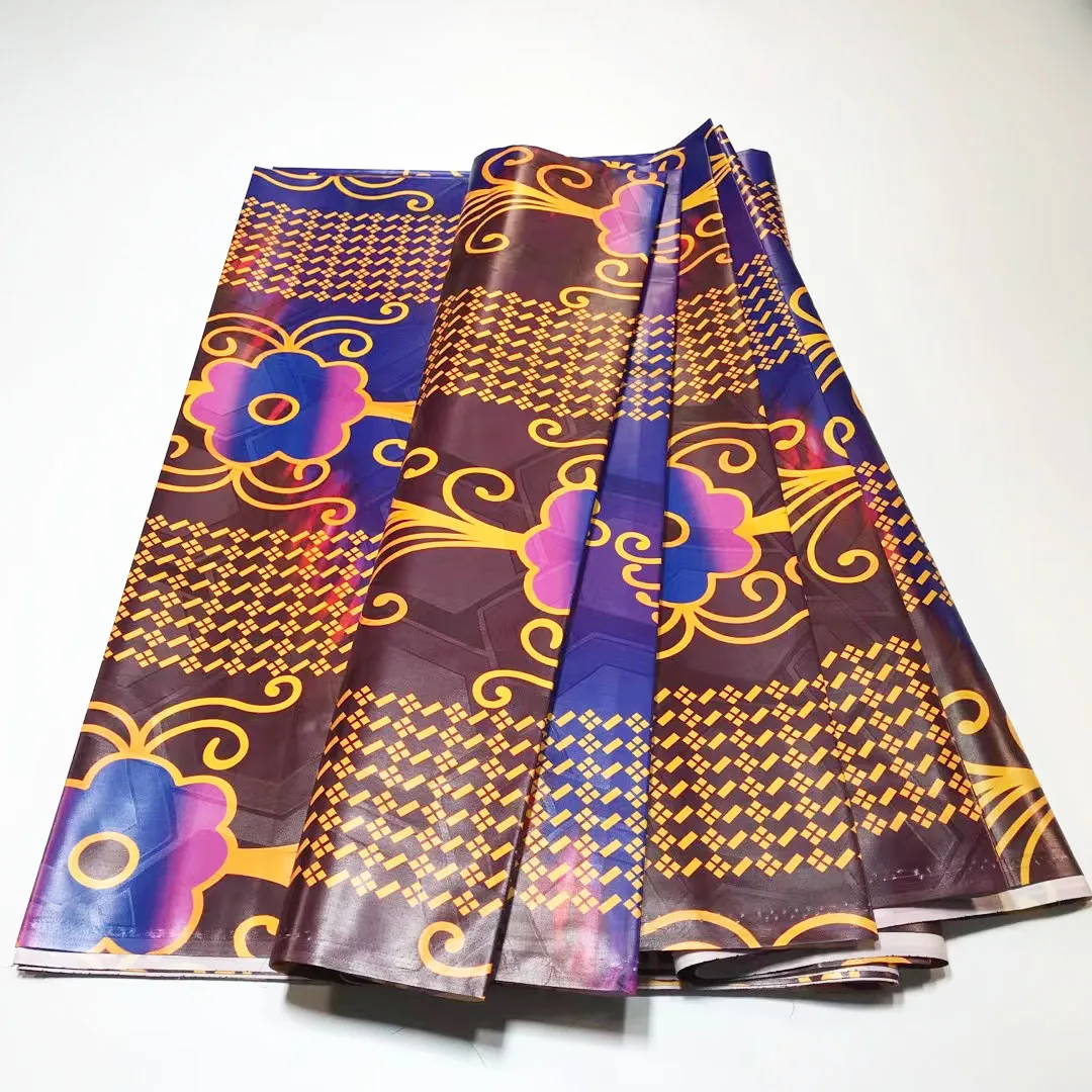 Free Shipping Guinea Brocade High Quality Bazin Riche 5Yards/ 10Yards/ Bag Similar To African Garment Fabric Shadda