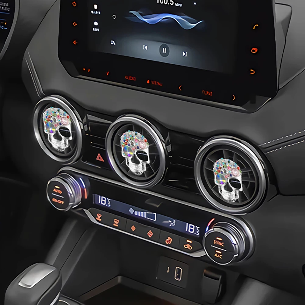 Украшение для автомобиля на вентиляционное отверстие Милый Призрак Череп