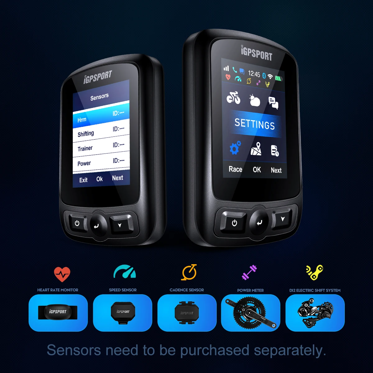 iGPSPORT iGS520 iGS620 620 Store GPS Portuguese Russian ANT+ Cycling Bike Computer Waterproof Bicycle Sensor Group