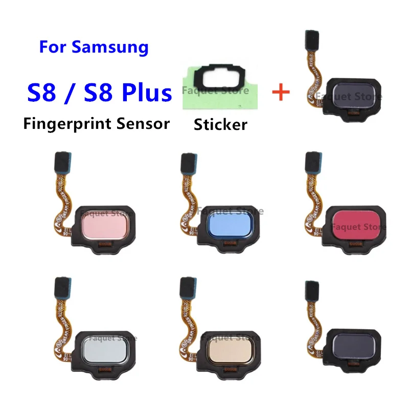 

Original Fingerprint Sensor Flex Cable For Samsung Galaxy S8 S8+ S8 Plus SM-G950 G950F SM-G955 G955F Touch ID Replace