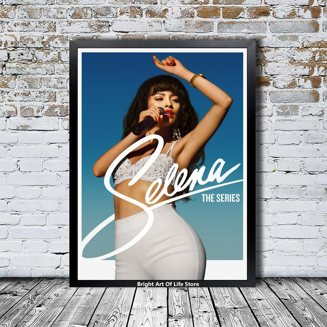 

Selena The Series Poster Star Actor TV Series Canvas Poster Photo Print Wall Painting Home Decor (Unframed)