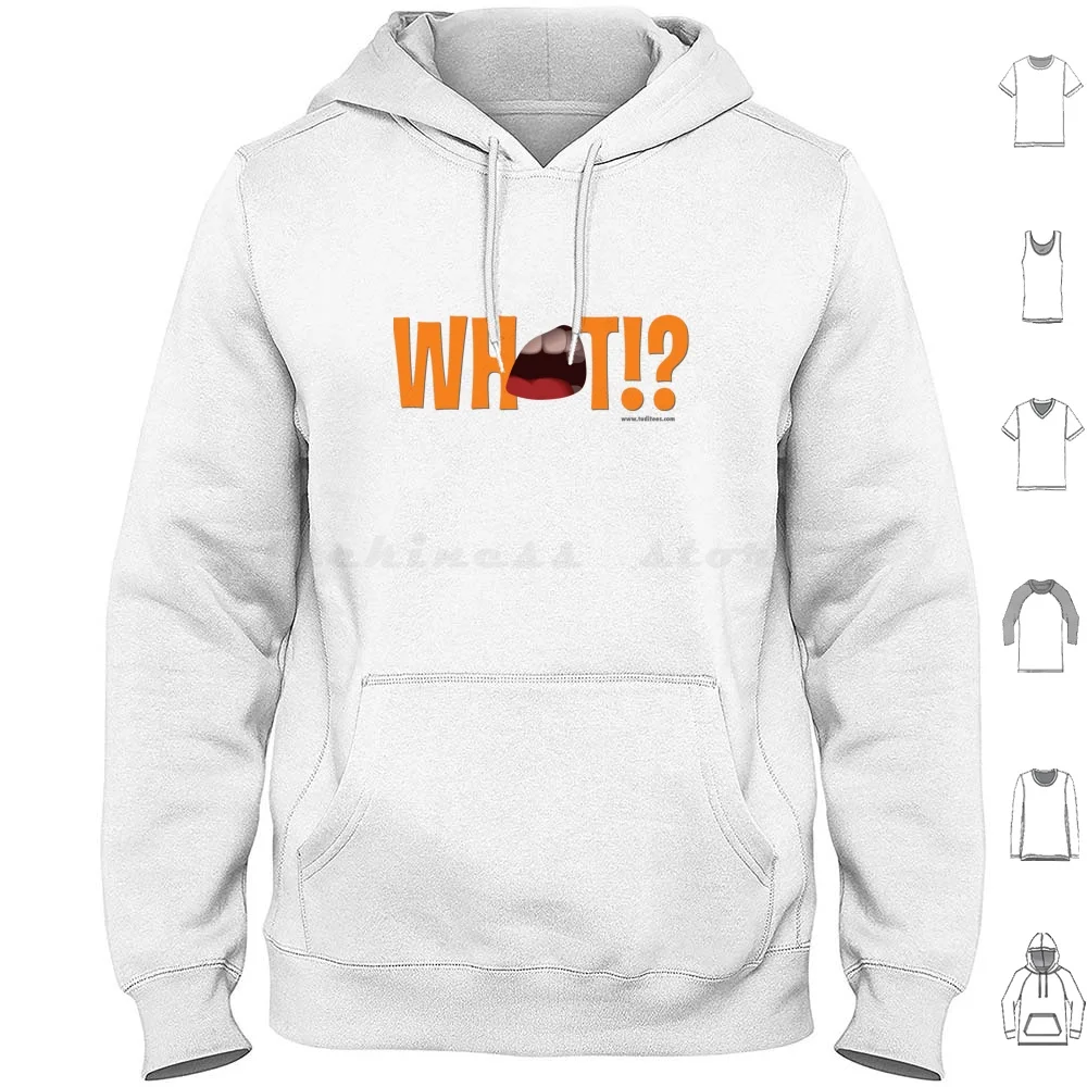 

Что такое! Толстовка из хлопка с длинным рукавом