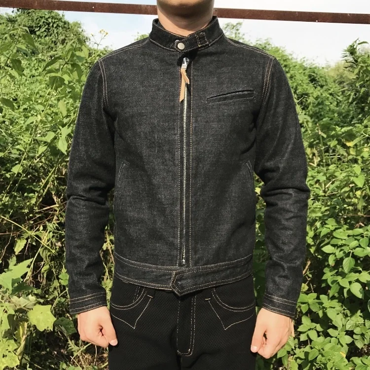 

Asian Size Indigo Selvage Washed Vintage Hand-Made Top Quality Super 14.5oz Japan Denim Jacket
