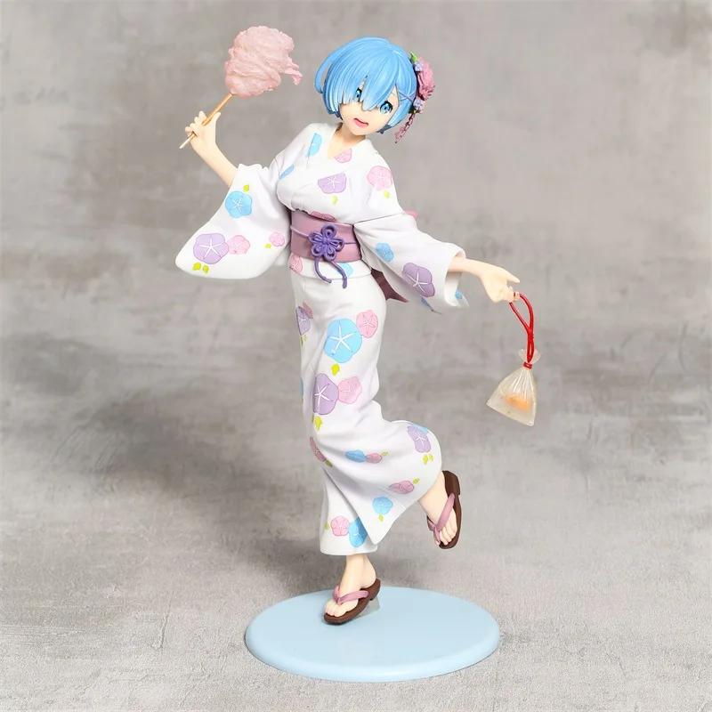 

Re:Life in a different world from zero Rem Yukata Ver. PVC Collection Model Statue Anime Figure Toy