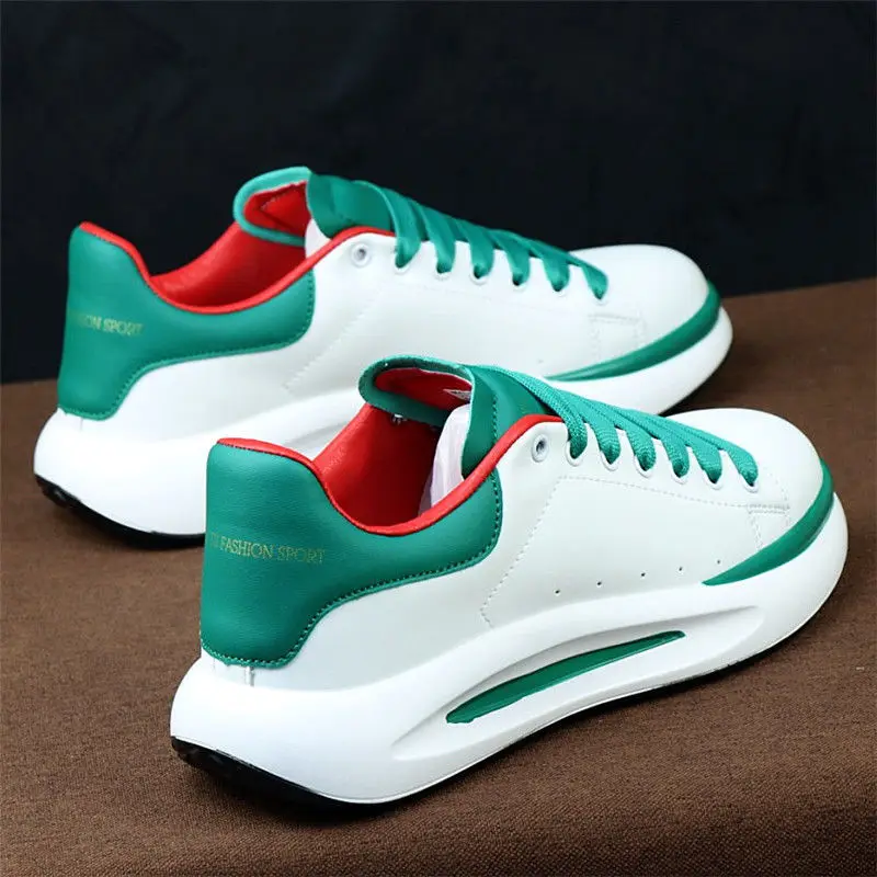 

Breathable color matching board shoes male students increase sports shoes men's comfortable autumn and winter running shoes