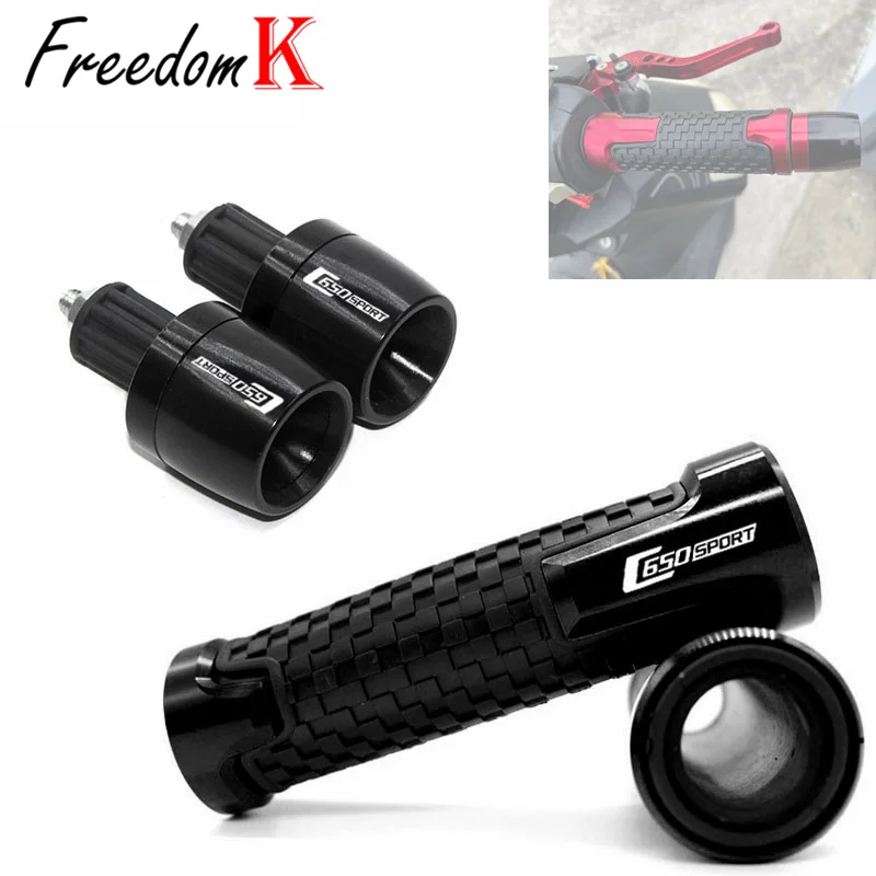 

For BMW C650SPORT C650 SPORT 7/8 ''22MM CNC Motorcycle Handle Bar Grips Stuur Grip Eindigt Cap Plug
