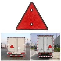 red rear reflector triangle reflective sign screw mount e22 listed warning safety reflector for trailer truck caravan boat