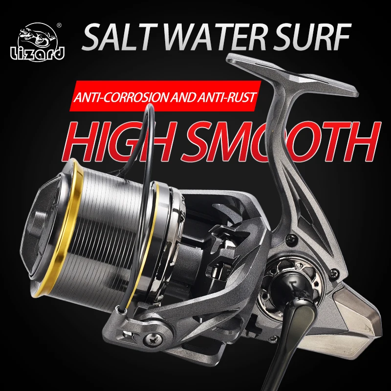 Катушка для спиннинга ящерица катушка ловли карпа 14000 размера |