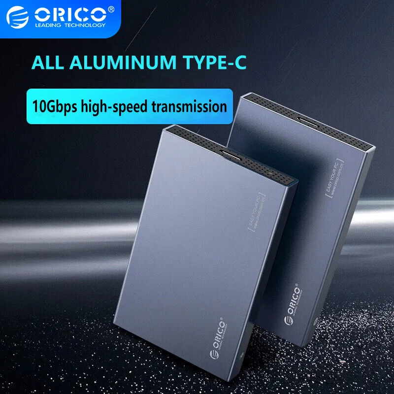

ORICO 2518C3-G2 2.5-inch SATA to USB 3.1 Type C Gen 2 housing is suitable for Samsung Seagate SSD 4TB hard drive enclosure