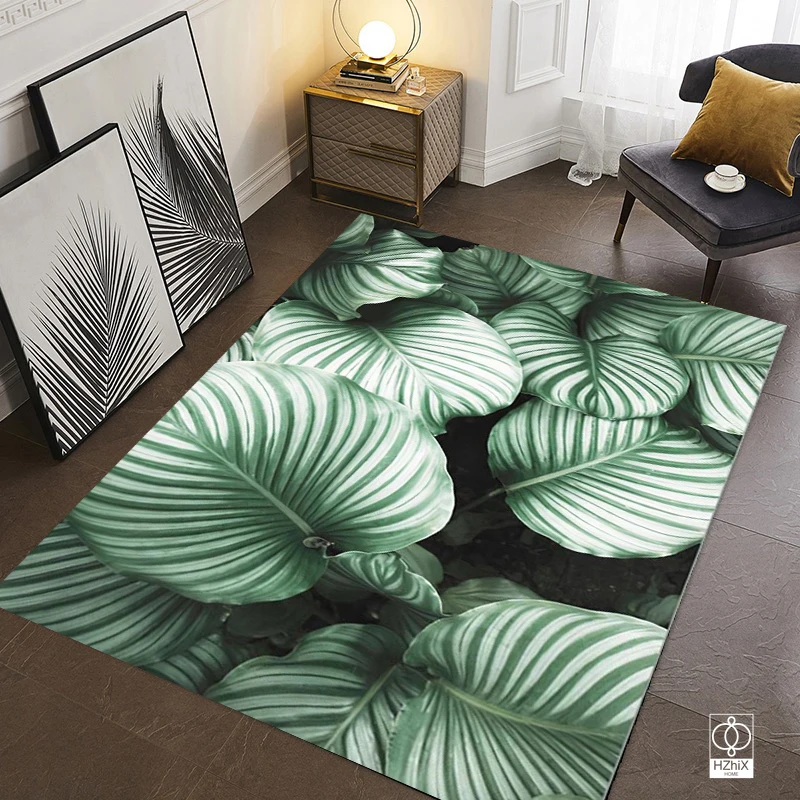 

New Arrival Green Orchid Capet Suitable for Hall Door Rug Living Room Bedroom Kitchen Dormitory Study Party Decoration Aesthetic