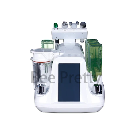 Горячая Распродажа 4 в 1 использование в салоне кислородная струя воды для лица Аква Пилинг дермабразия микродермабразия H2 O2 вода небольшая пузырьковая машина