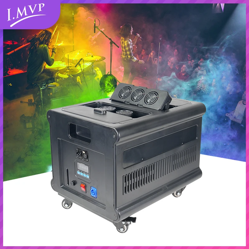 Сценический эффект 600 Вт DMX двойной выход туман дымогенератор для сцены свадьбы