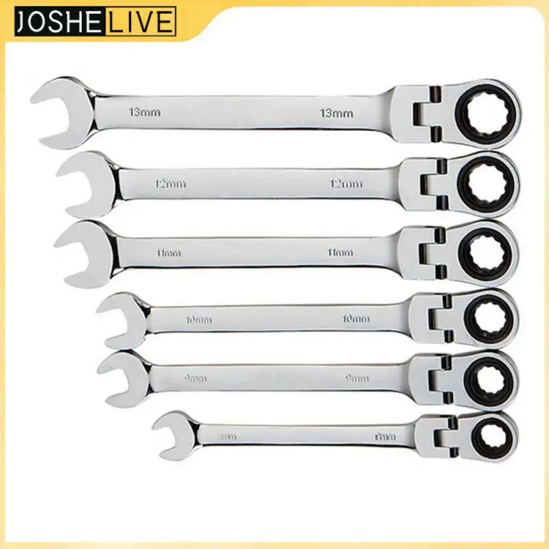 

Metric Gear Spanners Dual-purpose Ratchet Tool Gear Wrench Garage Tools Ratchet Combination Set Steel Multifunctional Durable