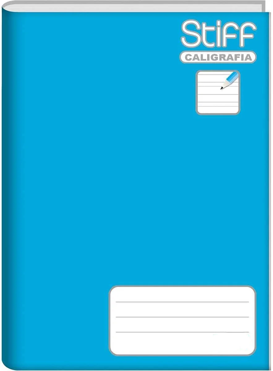 

2023 Caderno Caligrafia 54945 Azul Pacote com 5 Unidades notebooks com frete grátis