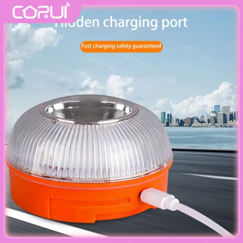 

Автомобильный аварийный телефон, магнитный Автомобильный аварийный прибор для помощи при дорожной аварии, стробоскоп, аксессуары для безопасности V16, светодиодный фонарь