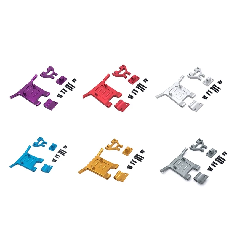 

Запасные части для автомобиля Wltoys 1/12 124016 124018 с дистанционным управлением, металлическая Улучшенная Передняя Защитная панель