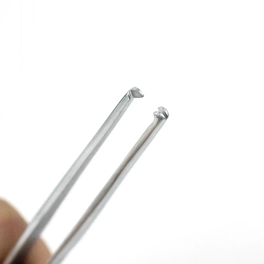 

Tweezers Toothed Tweezers 1Pc Precise Grip Silver Special Toothed Stainless Steel