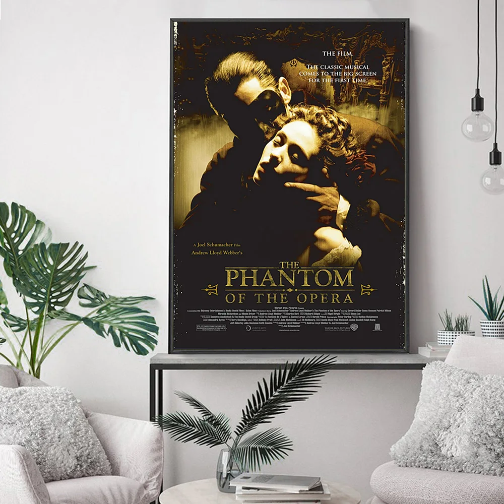 Фантом оперы романтическая драма пленка Художественная печать плакат