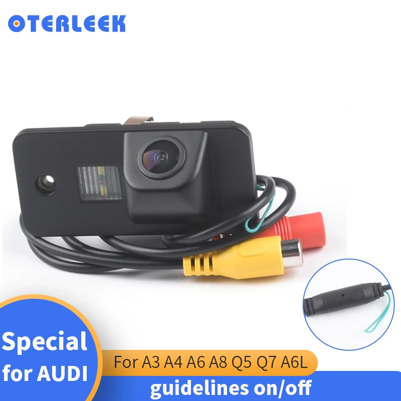 Car Vehicle Rearview Camera For Audi A3 A4 A6 A8 Q5 Q7 A6L Backup Review Parking Reversing Cam Rear View Waterproof Night Vision
