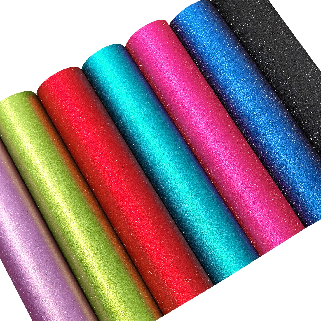 

Wholesale PU frosted shiny Faux Artificial Leather Fabric Roll/Sheet for Making Decoration/Cover/Handbag 30x135cm