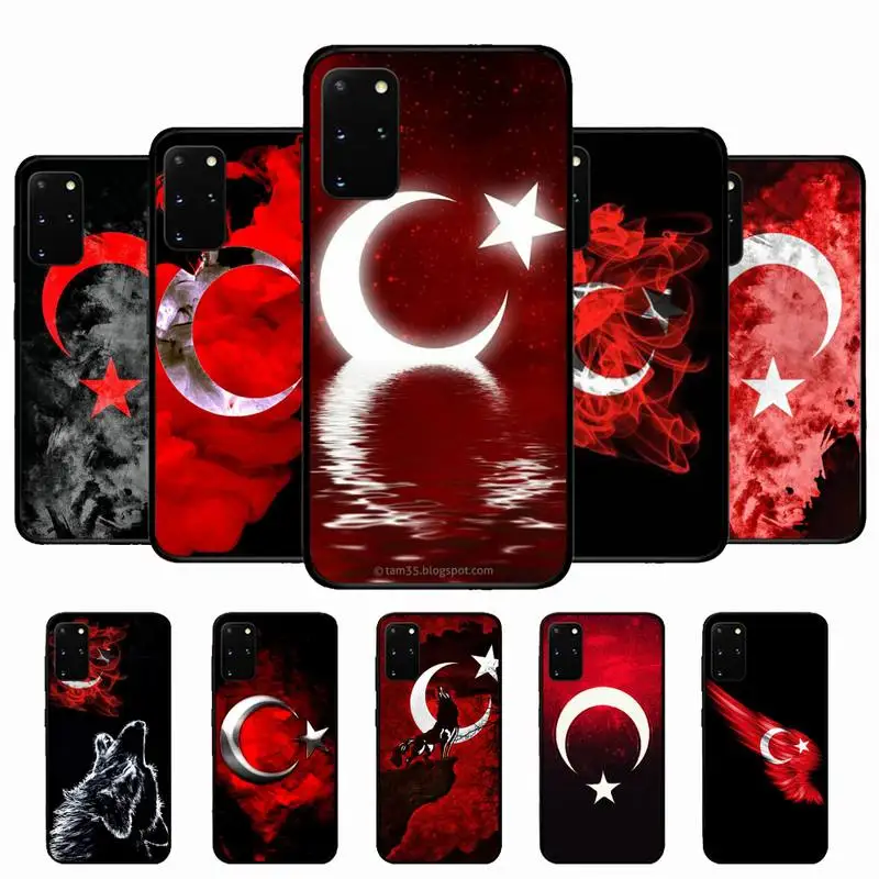 

Turkey flag Phone Case for Samsung S10 21 20 9 8 plus lite S20 UlTRA 7edge