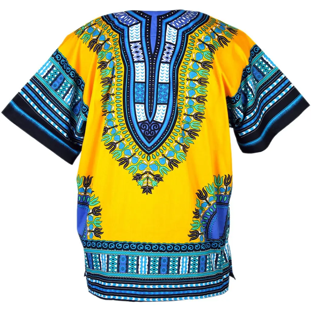 

New Traditional Men's Culture of Africa 3D Printed Short Sleeve T-shirt Street Personality Fashion Super Large Top
