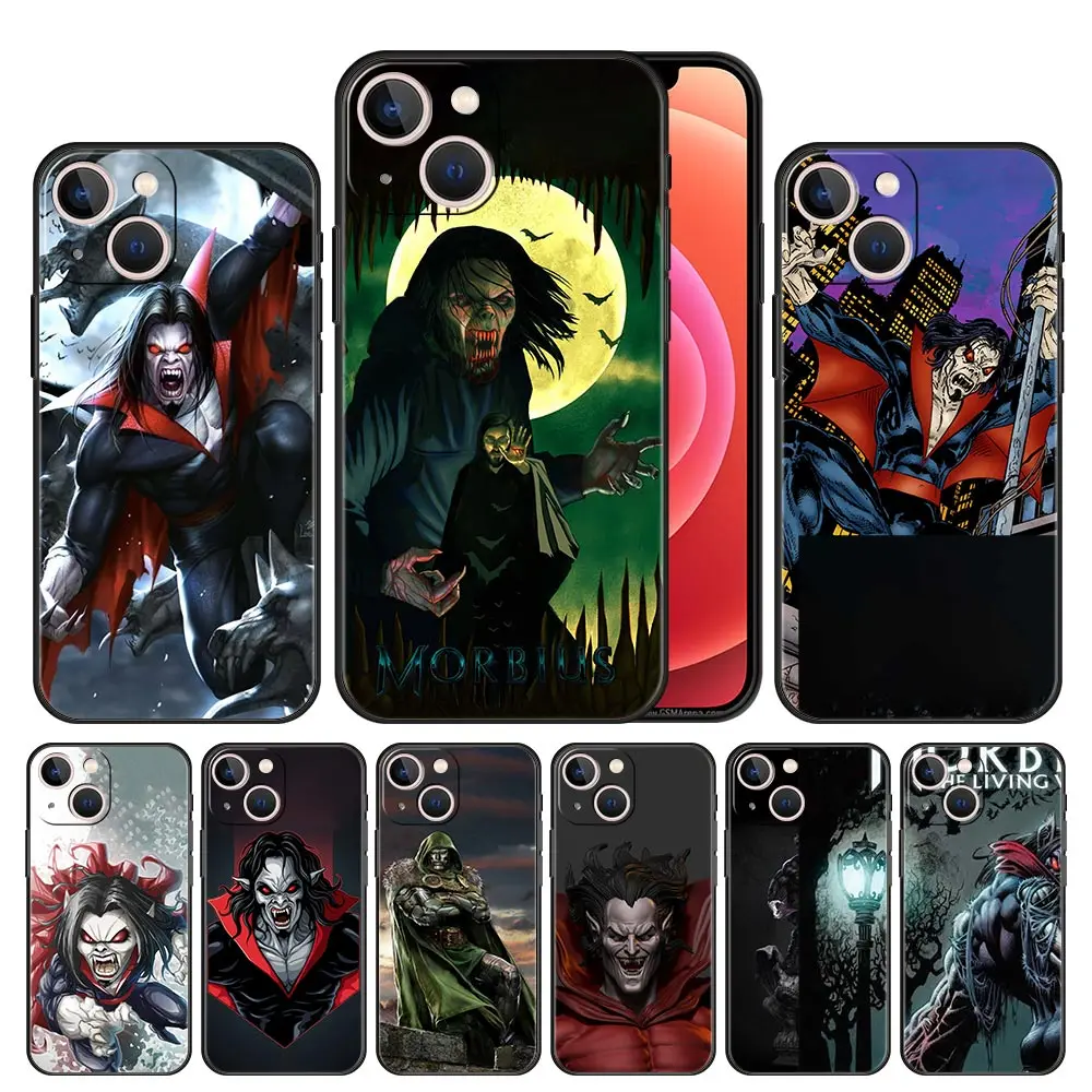 

Cover Case for iPhone 11 12 13 Pro Max Mini 11Pro 12Pro 13Pro SE X XS Max XR 5 6 6S 7 8 Plus Matte Trend Bag Marvel Morbius