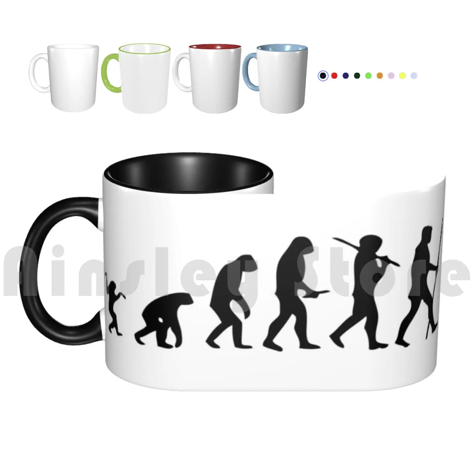 

Evolution Of Human Mugs Coffee Cups Evolution Of Human Human Evolution