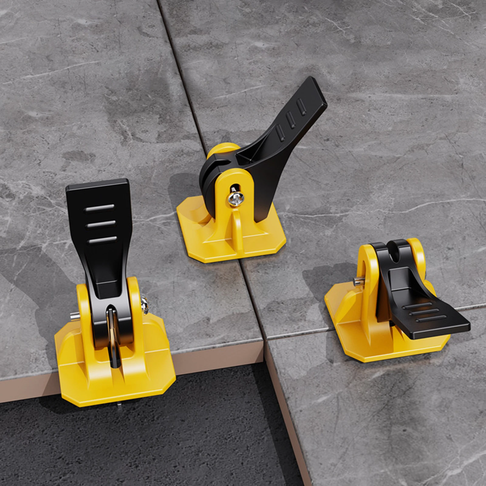 

50pcs Construction Tool Tile Leveler Adjuster Plastic Positioning Artifacts Leveler Locator Spacers For Flooring Wall Tile Tool